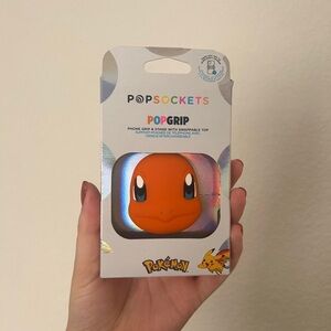 Pokemon Charmander Pop Socket - Phone Grip with Expanding Kickstand- NIB